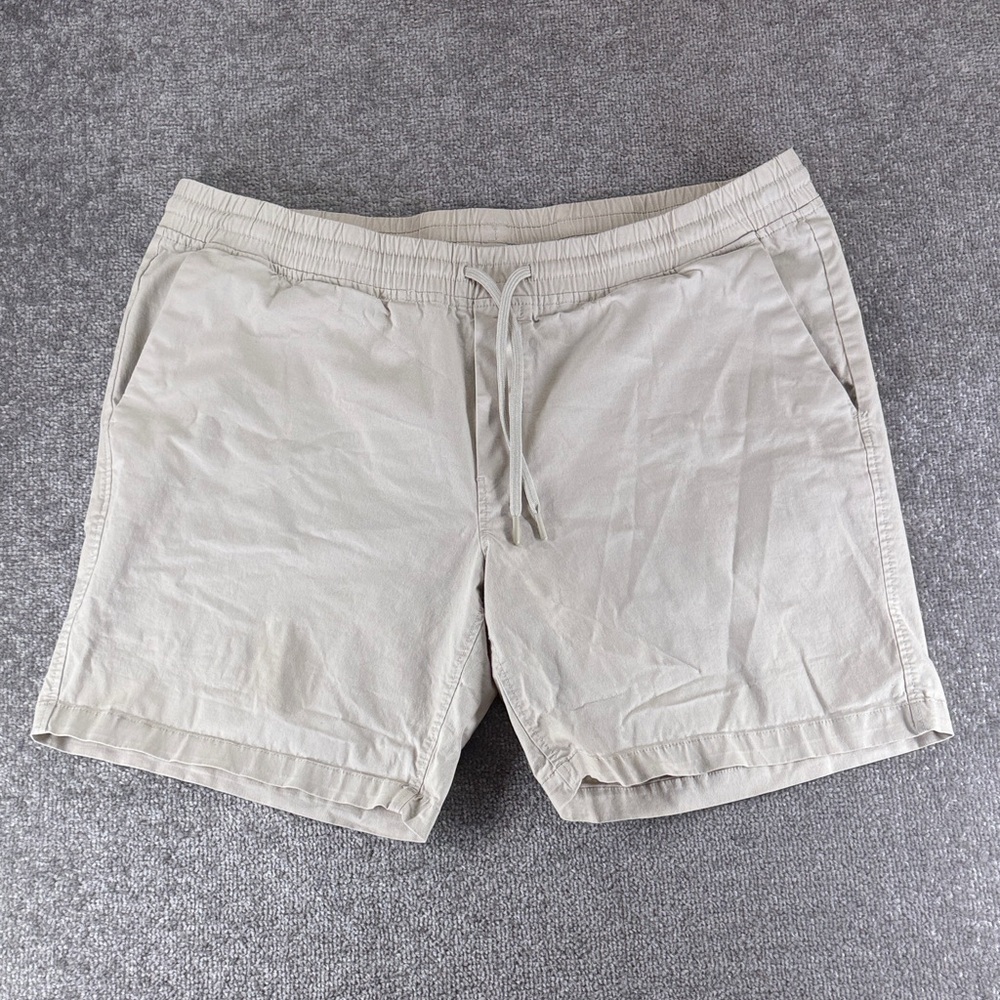 Copper & Oak Pull On Khaki Shorts Womens Size XXL Mid Rise